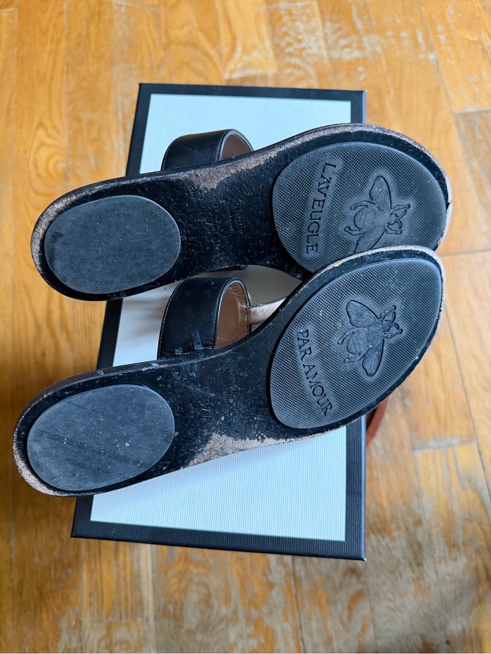 Gucci Women’s Marmont Sandals - Picture 5 of 7